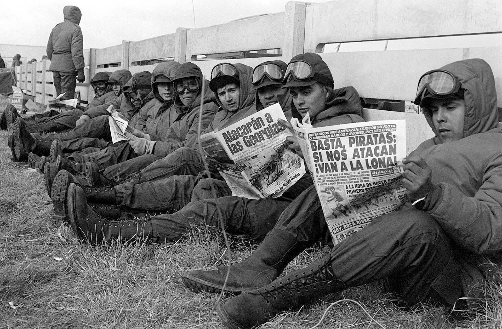 foto de ex combatientes de malvinas